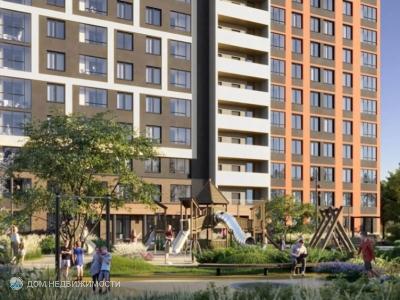 Green Garden, 1-комнатная квартира, 39 м2, 6/25 эт.