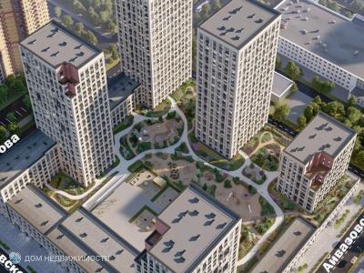 Атлас Лайн, 3-комнатная квартира, 94 м2, 4/6 эт.