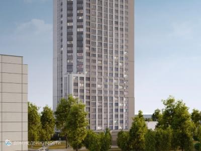 Башня Времени, 1-комнатная квартира, 37 м2, 20/25 эт.