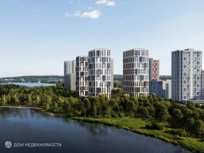 Атлас Ривер, 1-комнатная квартира, 34 м2, 9/25 эт.