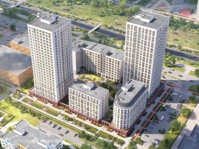 Речной квартал, 1-комнатная квартира, 38 м2, 6/26 эт.