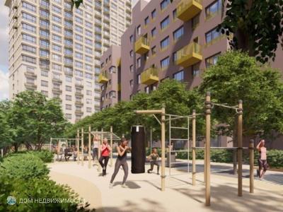 ЖК Реформа, 3-комнатная квартира, 75 м2, 2/8 эт.