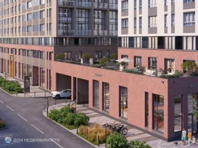 ЖК First, 2-комнатная квартира, 53 м2, 5/22 эт.