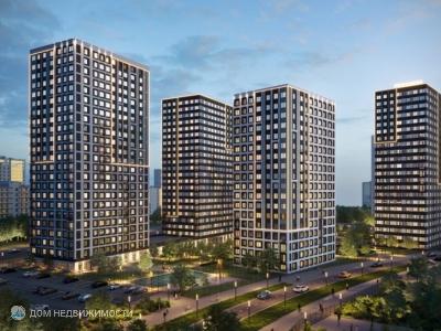 ЖК Progress Академический, 1-комнатная квартира, 32 м2, 11/22 эт.