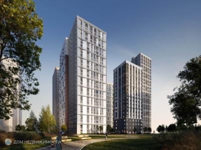 ЖК Береговой, Квартира-студия, 24 м2, 16/24 эт.