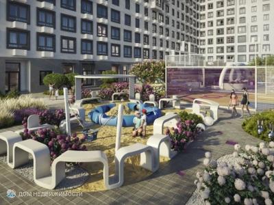 ЖК Алиса, 1-комнатная квартира, 40 м2, 10/25 эт.