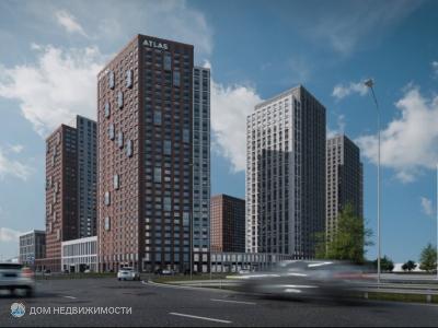 ЖК Визион, 1-комнатная квартира, 41 м2, 16/31 эт.