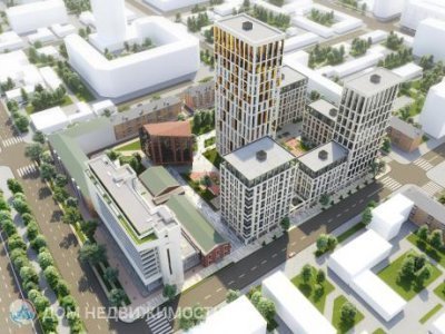 3-комнатная квартира Ленина 8, 108 м2, 2/28 эт.