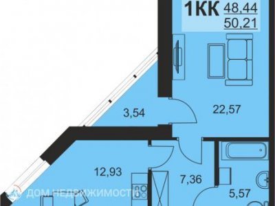 1-к. кв ЖК Сириус, 50 м2, 3/26 эт. 1-к. кв ЖК Сириус, 50 м2, 3/26 эт.