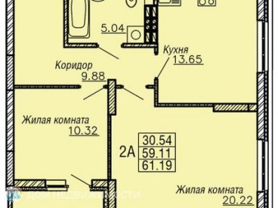 2-к. кв. ЖК Рио, 61 м2, 11/23 эт. 2-к. кв. ЖК Рио, 61 м2, 11/23 эт.