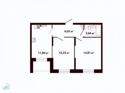 2-к. кв. ЖК Мир Труд Май, 49 м2, 1/16 эт. 2-к. кв. ЖК Мир Труд Май, 49 м2, 1/16 эт.