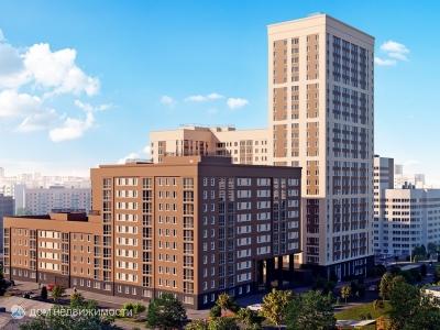 ЖК Основа, 1-комнатная квартира, 40 м2, 5/15 эт.