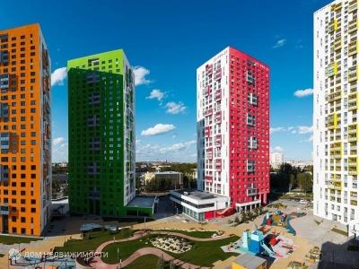 ЖК Малевич, 1-комнатная квартира, 42 м2, 3/33 эт.