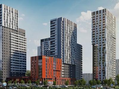 ЖК Каменные Палатки, 1-комнатная квартира, 48 м2, 1/28 эт.