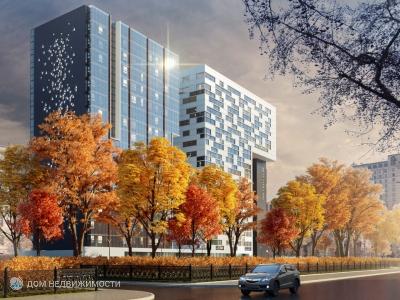 ЖК Архитектон, 1-комнатная квартира, 48 м2, 4/17 эт.