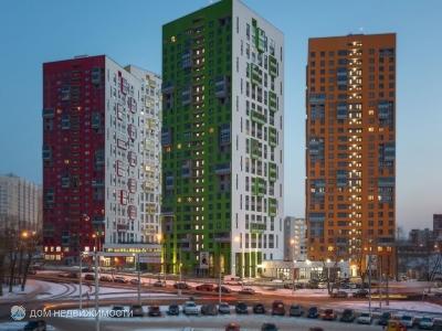 1-комнатная квартира, 41 м2, 2/33 эт.