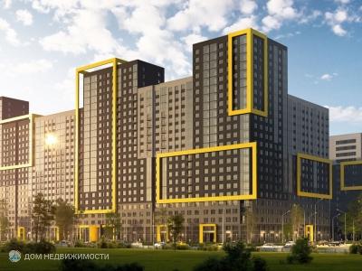 ЖК Amundsen, 1-комнатная квартира, 40 м2, 5/24 эт.