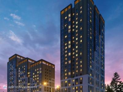 Академ-Центр, 3-комнатная квартира, 75 м2, 3/17 эт.